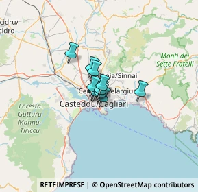 Mappa Via Paracelso, 09131 Cagliari CA, Italia (5.19)