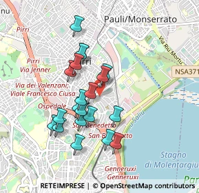 Mappa Via Paracelso, 09131 Cagliari CA, Italia (0.86)