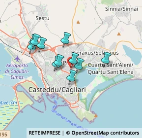 Mappa Via Paracelso, 09131 Cagliari CA, Italia (3.04182)