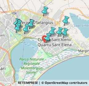 Mappa Via Pietro Nenni, 09045 Quartu Sant'Elena CA, Italia (2.09769)