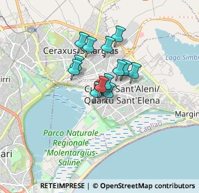 Mappa Via Pietro Nenni, 09045 Quartu Sant'Elena CA, Italia (1.15154)