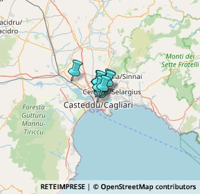 Mappa Via dei Carroz, 09134 Cagliari CA, Italia (12.26889)