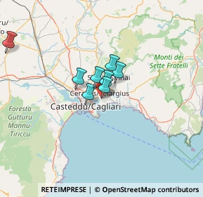 Mappa Via Boccherini Luigi, 09045 Quartu Sant'Elena CA, Italia (22.223)