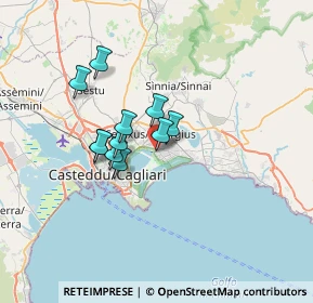 Mappa Via Boccherini Luigi, 09045 Quartu Sant'Elena CA, Italia (5.30455)