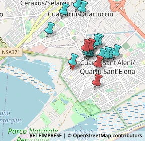 Mappa Via Boccherini Luigi, 09045 Quartu Sant'Elena CA, Italia (0.872)