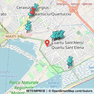 Mappa Via A. Scarlatti, 09045 Quartu Sant'Elena CA, Italia (1.08462)