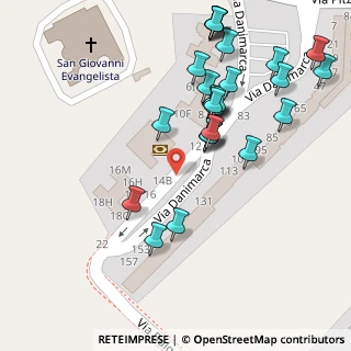 Mappa Via Danimarca, 09045 Quartu Sant'Elena CA, Italia (0.08148)