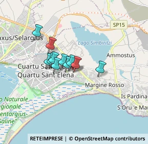 Mappa Via Danimarca, 09045 Quartu Sant'Elena CA, Italia (1.21364)