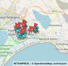Mappa Via Danimarca, 09045 Quartu Sant'Elena CA, Italia (1.447)
