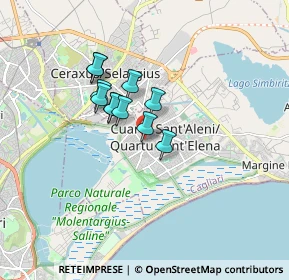 Mappa Via Don Luigi Sturzo, 09045 Quartu Sant'Elena CA, Italia (1.26545)