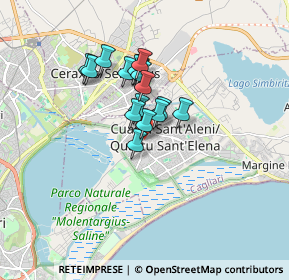 Mappa Via Rossa, 09045 Quartu Sant'Elena CA, Italia (1.25813)