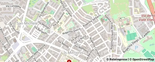 Mappa Cagliari