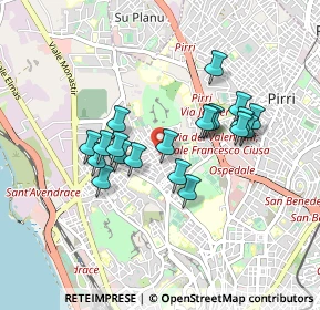 Mappa Via Flumentepido, 09121 Cagliari CA, Italia (0.809)