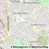 Map Cagliari