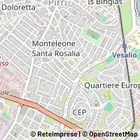 Map Cagliari