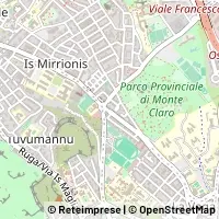 Kaart Cagliari