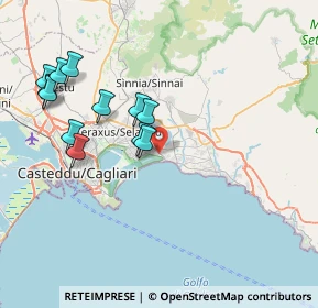Mappa 09045 Quartu Sant'Elena CA, Italia (8.66083)