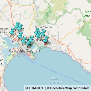 Mappa 09045 Quartu Sant'Elena CA, Italia (8.12333)