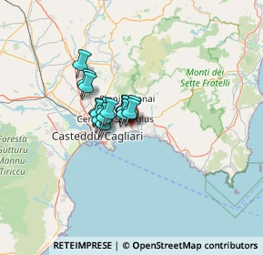 Mappa 09045 Quartu Sant'Elena CA, Italia (7.77875)