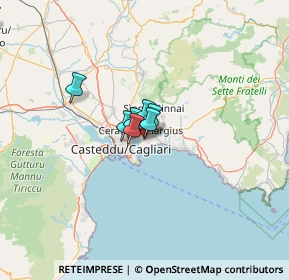 Mappa Via Petrarca Francesco, 09045 Quartu Sant'Elena CA, Italia (21.597)