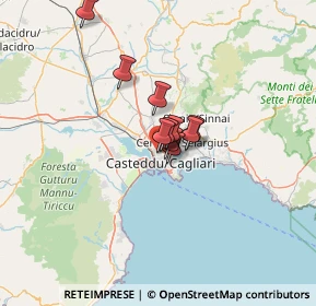 Mappa Via Monte Santo, 09121 Cagliari CA, Italia (14.95692)