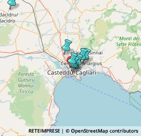 Mappa Via Monte Santo, 09121 Cagliari CA, Italia (28.46)