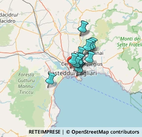 Mappa Via Monte Santo, 09121 Cagliari CA, Italia (7.76071)