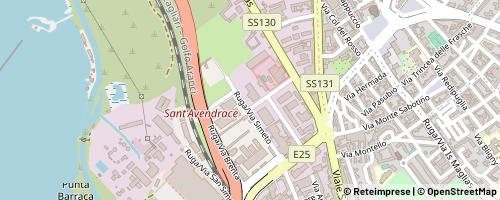Mappa Cagliari