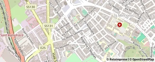 Mappa Cagliari