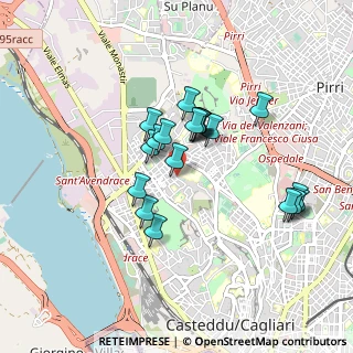 Mappa Via Timavo, 09122 Cagliari CA, Italia (0.803)