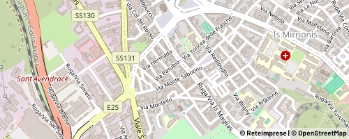 Mappa Cagliari