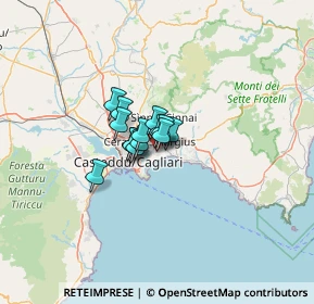 Mappa Via Edmondo de Amicis, 09045 Quartu Sant'Elena CA, Italia (6.01929)