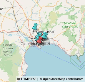 Mappa Via Giuseppe Verdi, 09045 Quartu Sant'Elena CA, Italia (18.94667)