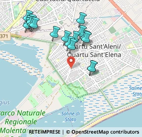 Mappa Via Giuseppe Verdi, 09045 Quartu Sant'Elena CA, Italia (1.09059)