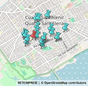 Mappa Via Gian Battista Vico, 09045 Quartu Sant'Elena CA, Italia (0.3565)