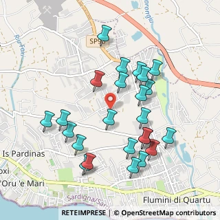 Mappa Via Camille Pissarro, 09045 Quartu Sant'Elena CA, Italia (1.092)