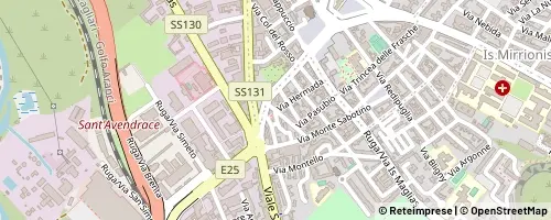 Mappa Cagliari