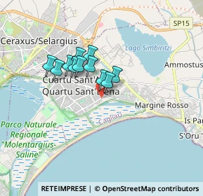 Mappa Via Dublino, 09045 Quartu Sant'Elena CA, Italia (1.31)