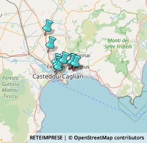 Mappa Via Dublino, 09045 Quartu Sant'Elena CA, Italia (12.74)