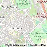Map Cagliari