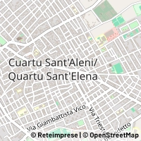 Mapa Quartu Sant'Elena