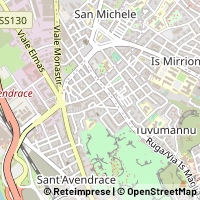Map Cagliari