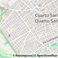 Mapa Quartu Sant'Elena