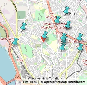 Mappa Via Campania, 09121 Cagliari CA, Italia (1.19167)