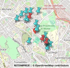 Mappa Via Campania, 09121 Cagliari CA, Italia (0.4545)