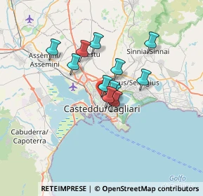 Mappa Via Campania, 09121 Cagliari CA, Italia (5.06583)