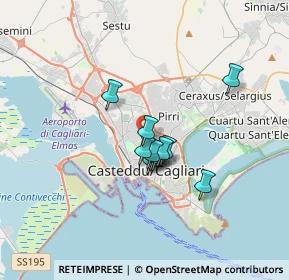 Mappa Via Campania, 09121 Cagliari CA, Italia (2.44364)