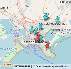 Mappa Via Campania, 09121 Cagliari CA, Italia (2.65909)