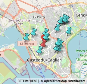 Mappa Via Campania, 09121 Cagliari CA, Italia (1.63842)