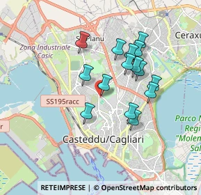 Mappa Via Campania, 09121 Cagliari CA, Italia (1.64667)